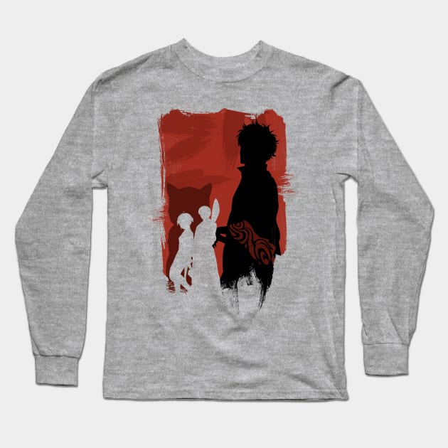 The Samurai Group Long Sleeve T-Shirt by petterart